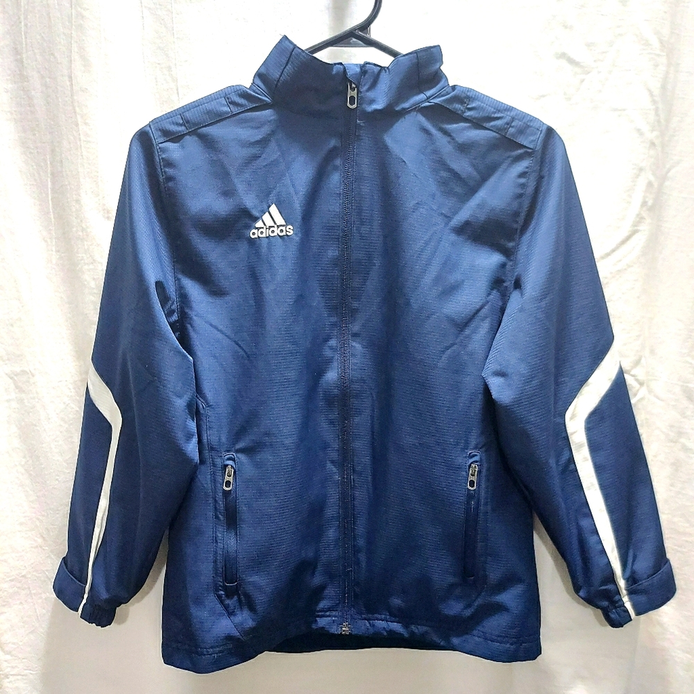 Adidas Blue zip up jacket